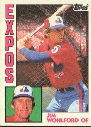 1984 Topps      253     Jim Wohlford